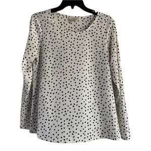 LOFT Women's Long Sleeve Dressy Office Work Blouse